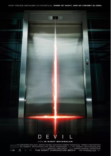 电梯里的恶魔海报剧照
