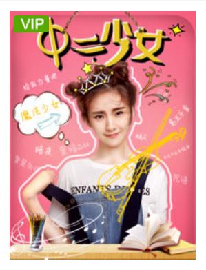 中二少女海报剧照