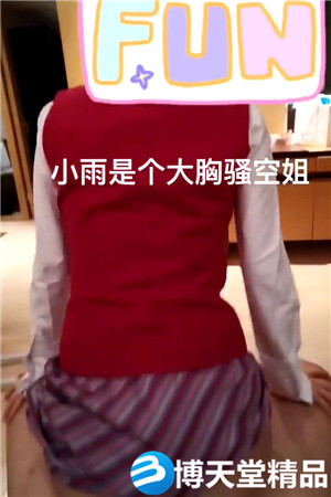 [国产剧情]最骚网红『小雨是个大奶骚空姐』空姐制服跪舔啪啪海报剧照