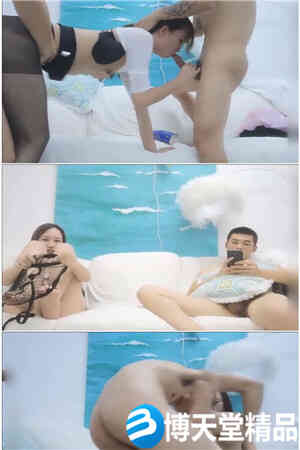 [国产剧情]性感长腿黑丝妹子玩3P海报剧照