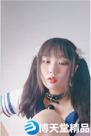 [国产剧情]白虎嫩妹，情趣制服短裙项圈，要来大姨妈棒子插菊花海报剧照