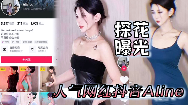 【探花曝光】人气网红抖音Aline被探花大神小雨哥重金勾引到酒店爆操海报剧照